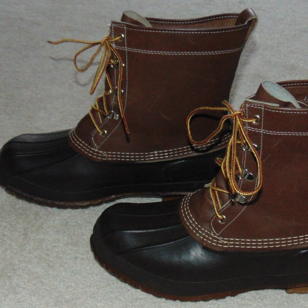Men's Waterproof Brown and Black Boots